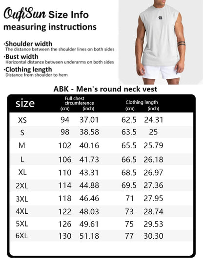 Mens Fitness Tank Top Quick Dry Fabric Sleeveless Top Gym Sports Tank Top Mens Bodybuilding Clothing Mens Singlet Sweatshirt