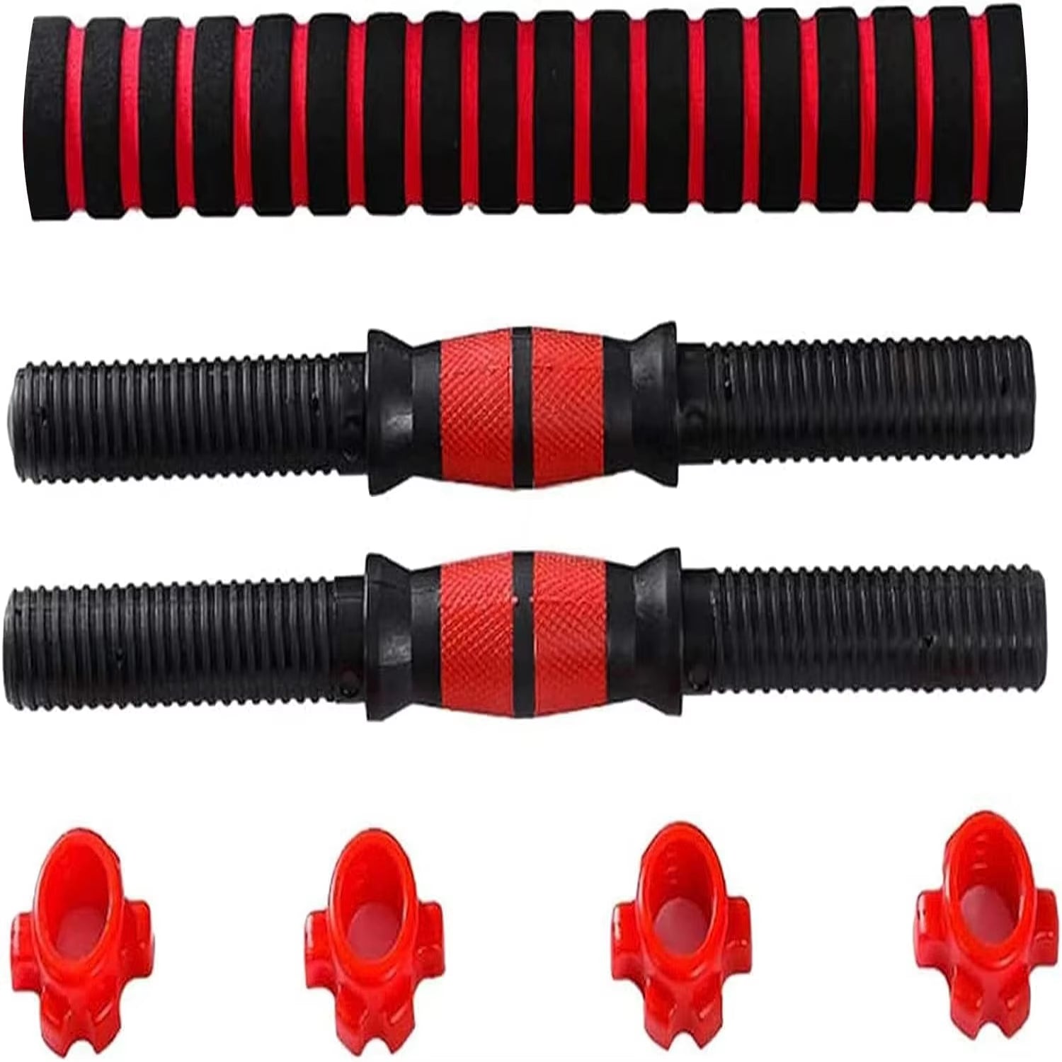 High Quality Adjustable Dumbbell Weight Set with Durable Dumbbell Bars - Perfect for Barbell Lifting in Gym or Home Workouts - I