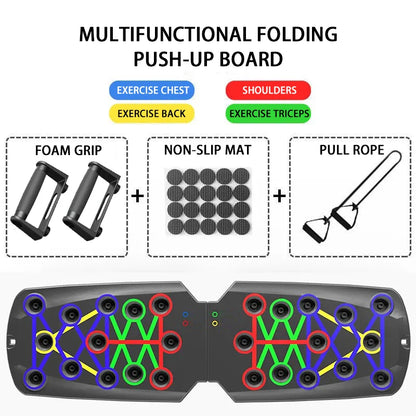 Folding Push-Up Board Chest